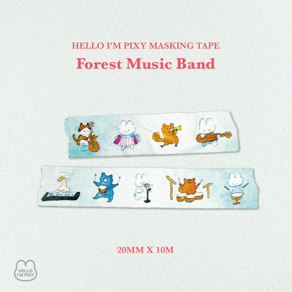 HELLO I'M PIXY - Masking Tape L'Orchestre de la Forêt