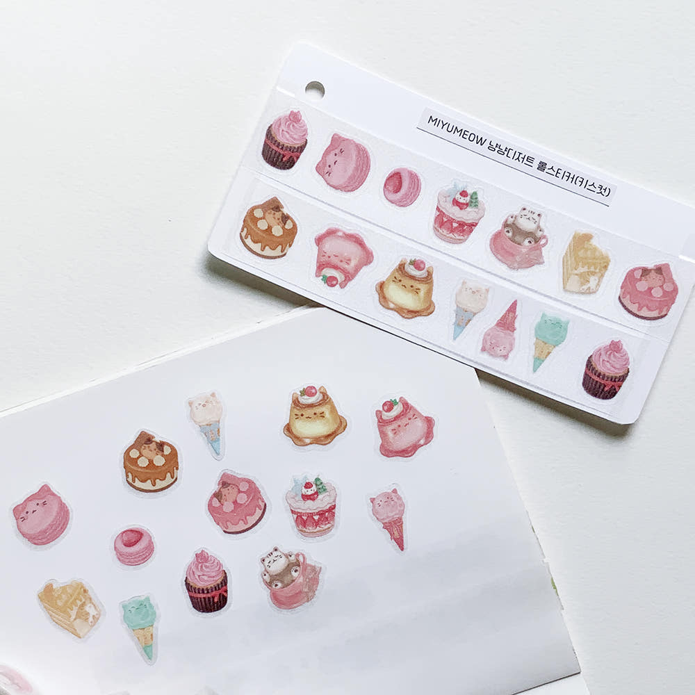 MIYUMEOW - Kiss Cut Nyang Nyang Desserts