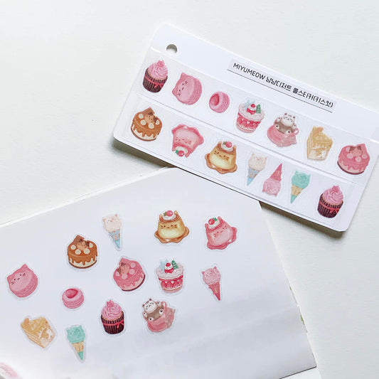 MIYUMEOW - Kiss Cut Nyang Nyang Desserts