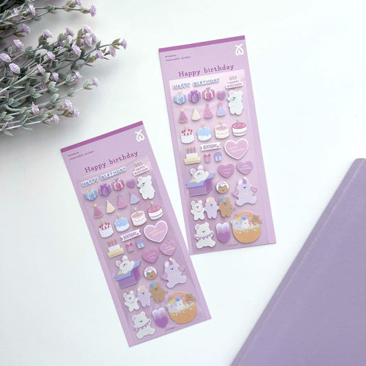 WINWON - Sticker Joyeux Anniversaire