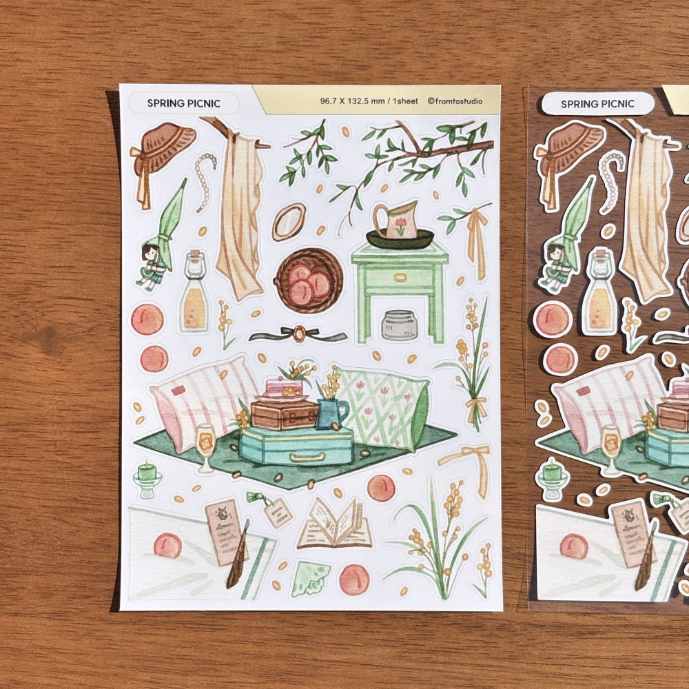 FROM TO STUDIO - Spring Picnic Sticker