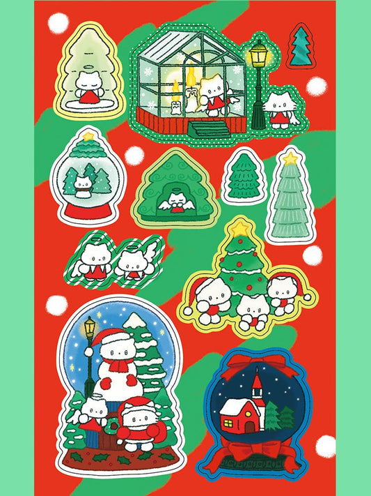 CATDABANG - Sticker Merry