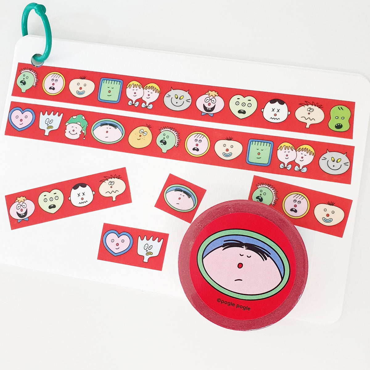 POGLE POGLE - Masking Tape Les Visages