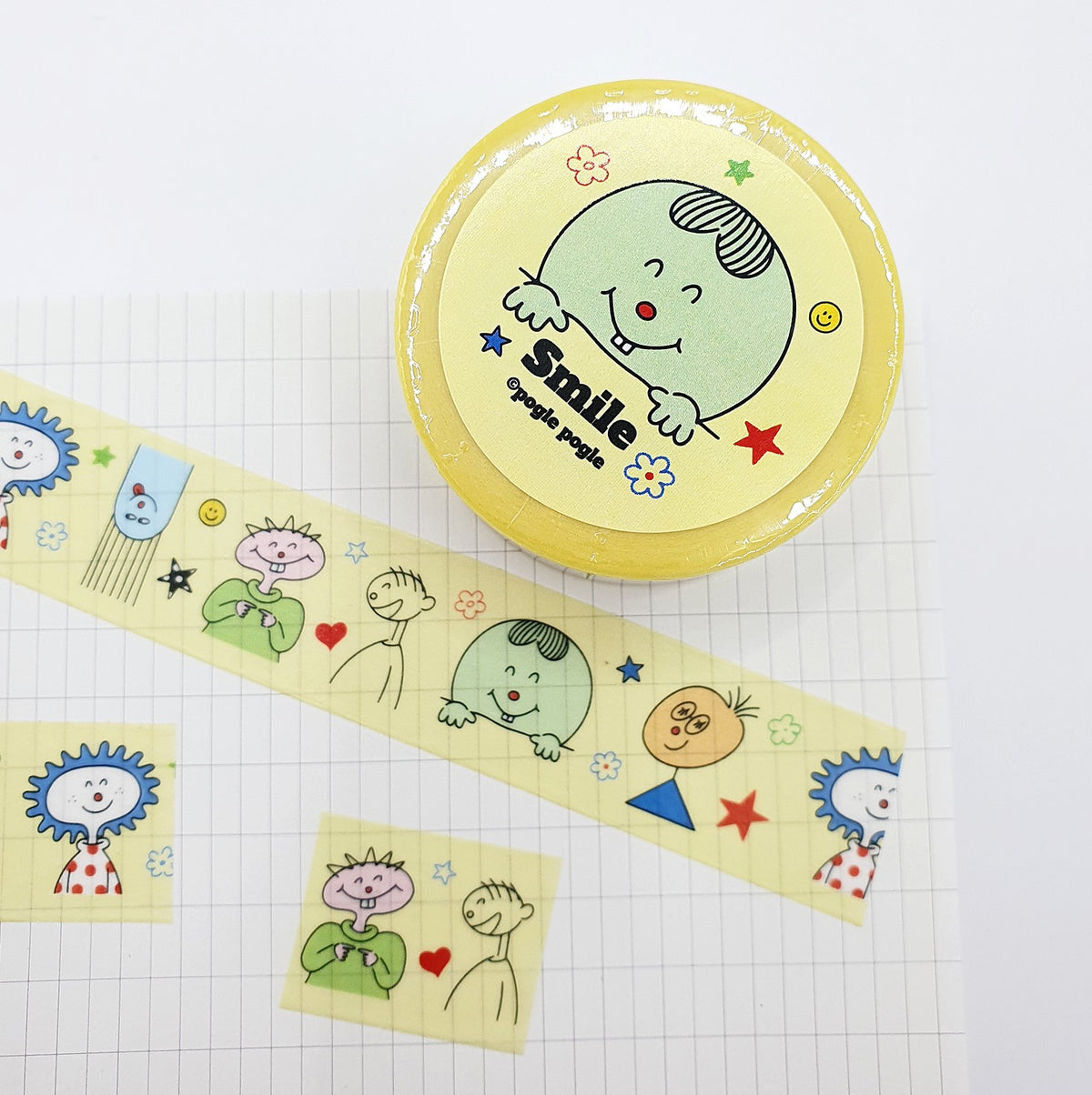 POGLE POGLE - Masking Tape Sourire
