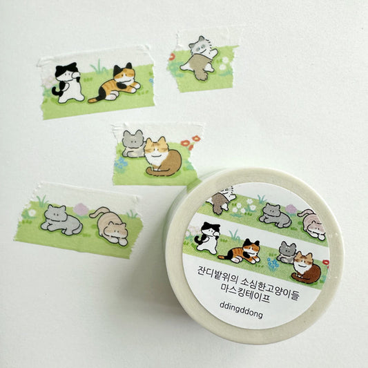 DDDINGDDONG - Masking Tape Petits Chats