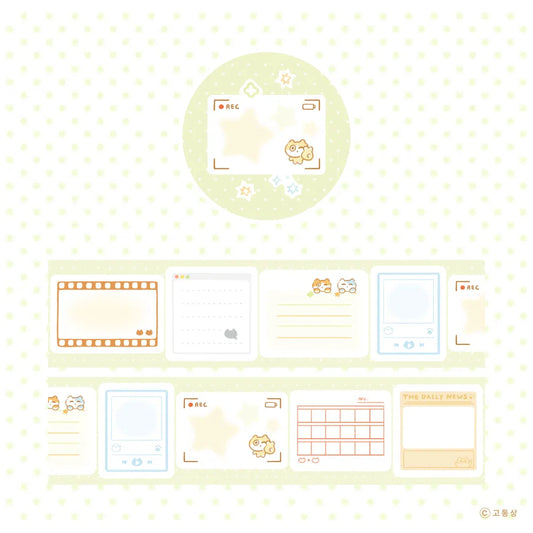 GODONGSANG - Kiss Cut Journaling Carré Chats