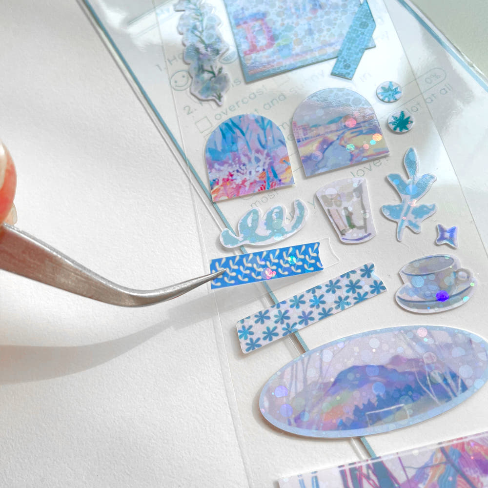 JOP DONG SA NI - Sticker Holographique d'Ambiance