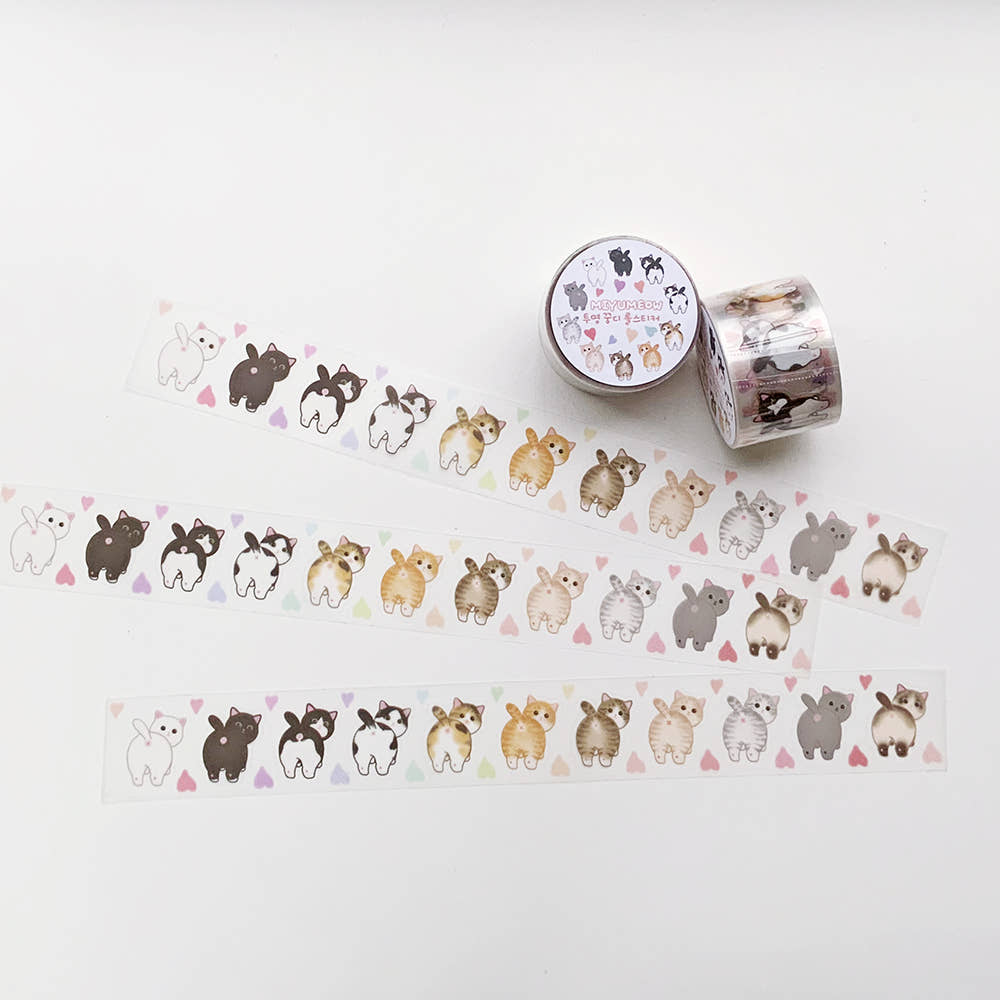 MIYUMEOW - Masking Tape Petits Popotins