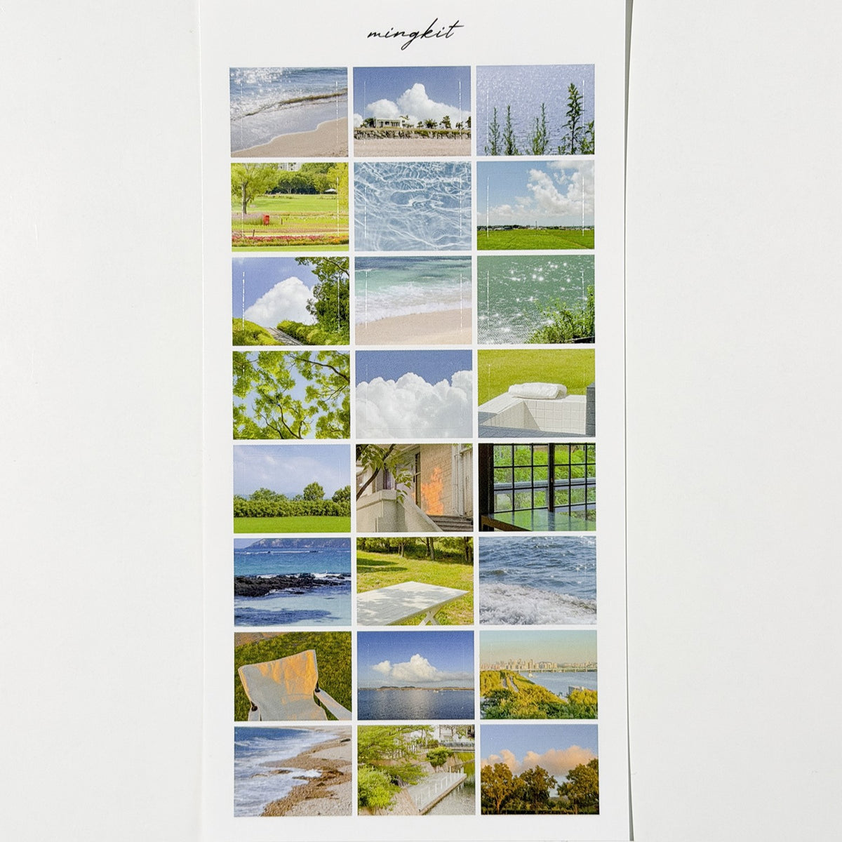 MING KIT - Mini Landscape Sticker