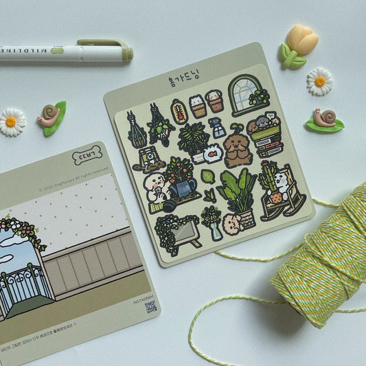 DOGTIONARY - Sticker Jardinage
