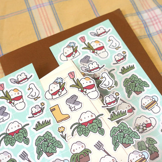 STUDIO FONDUE - Sticker Mayo Le Jardinier Version 4