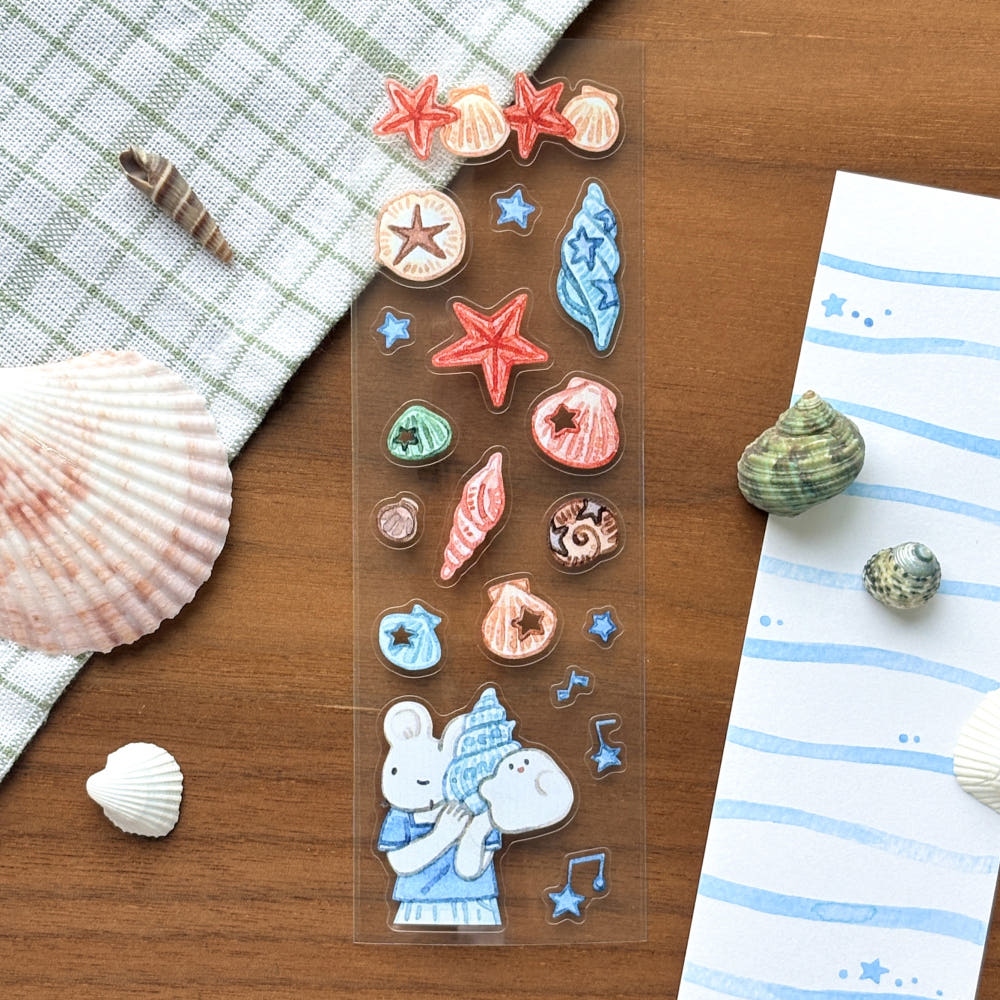 FROM TO STUDIO - Seashell Sticker