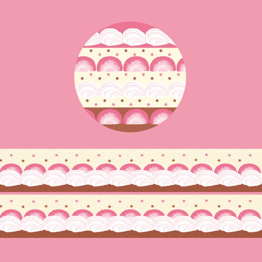 CATDABANG - Masking Tape Strawberry Cake