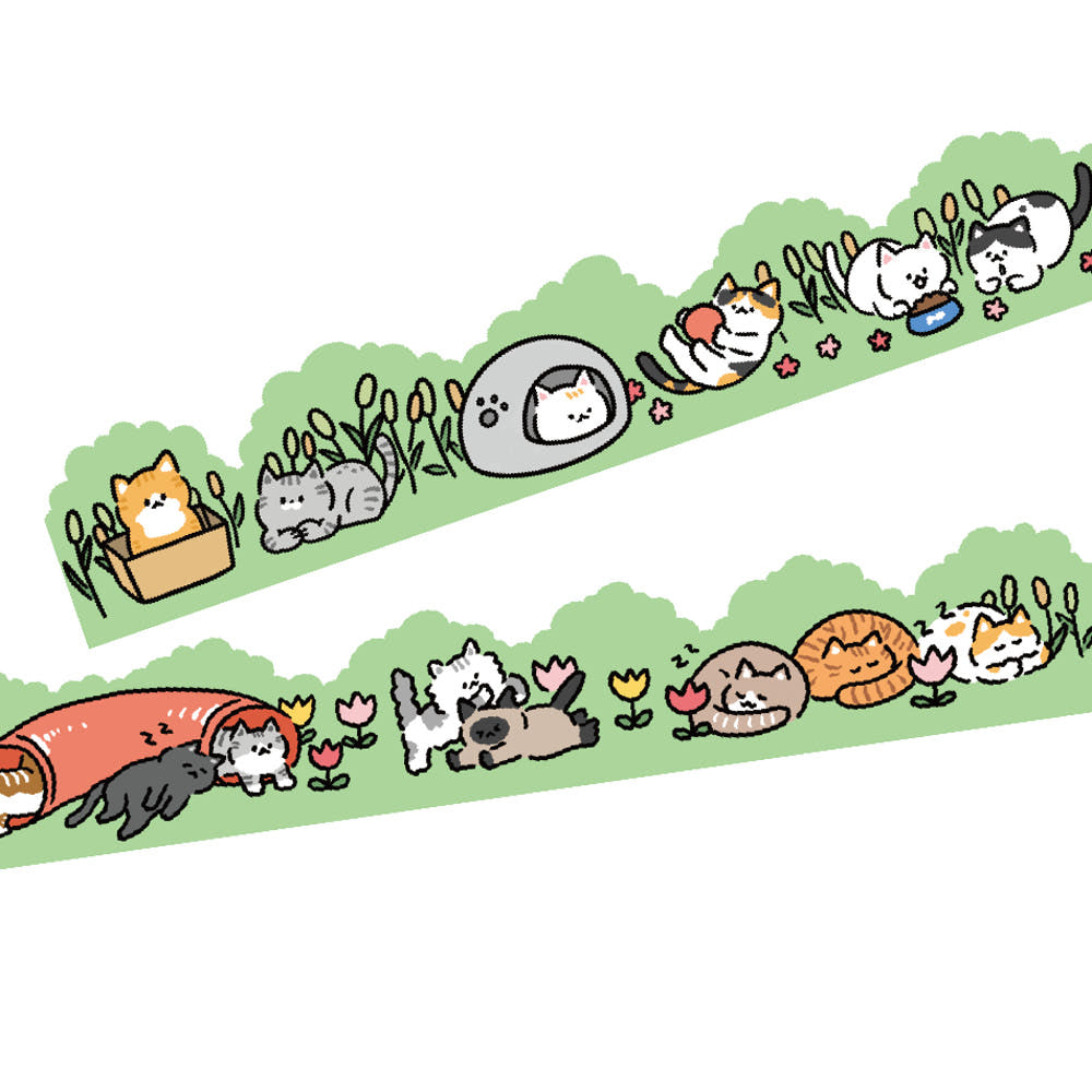 BS STORE - Masking Tape Jardin des Chats