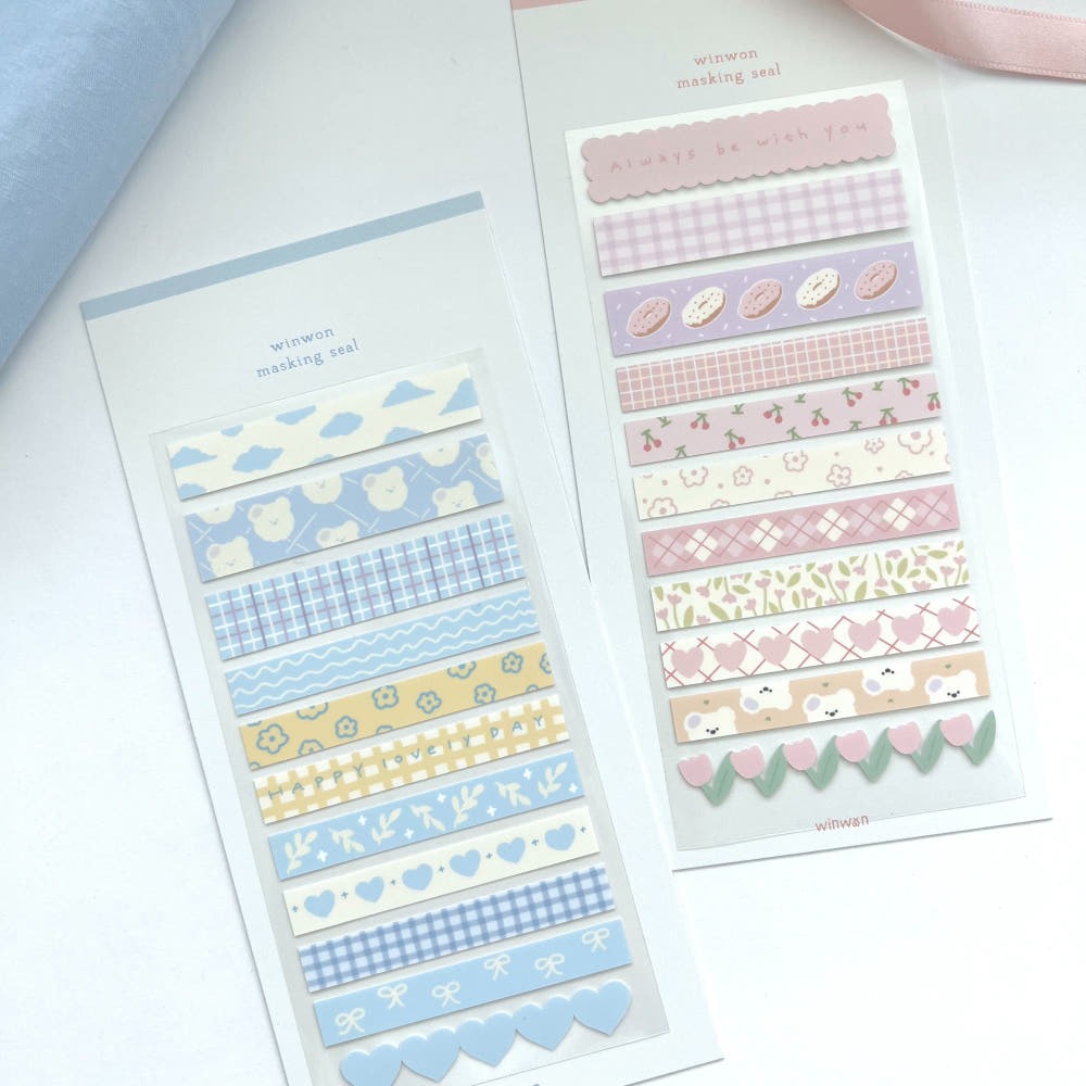 WINWON - Sticker style masking tape