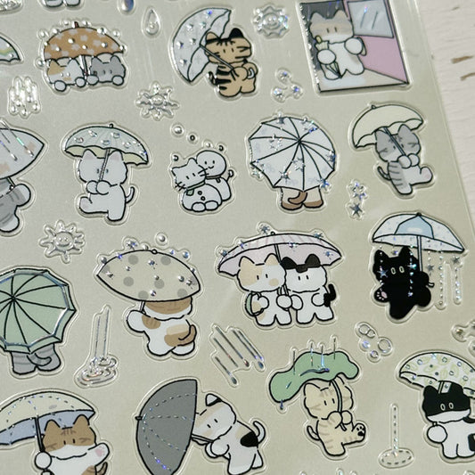 DDDINGDDONG - Sticker Jour de Pluie