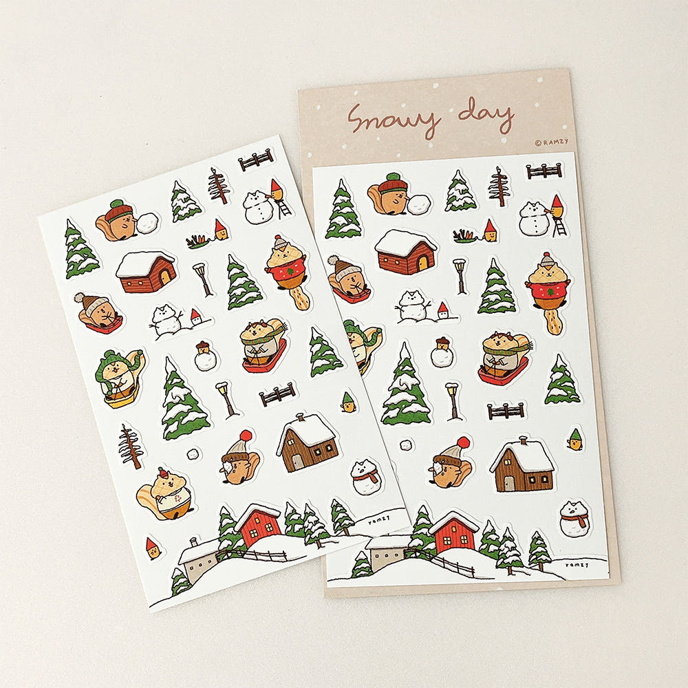 RAMZY - Sticker Snowy Day
