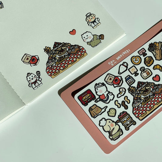 DOGTIONARY - Sticker Daengs Boulangerie