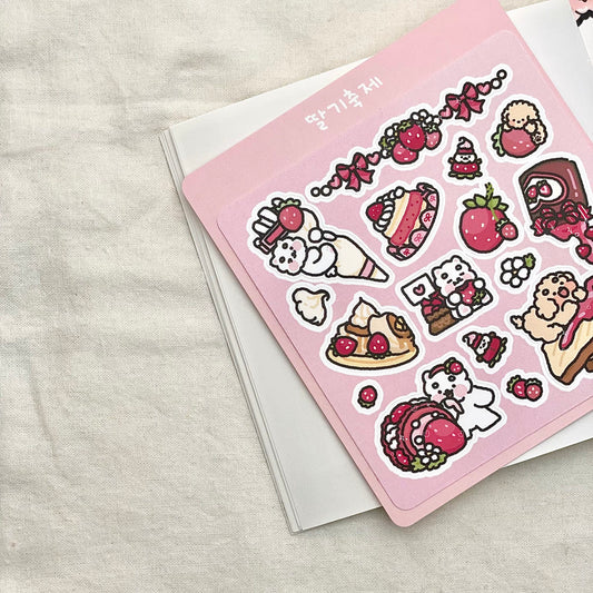 DOGTIONARY - Sticker Festival des Fraises