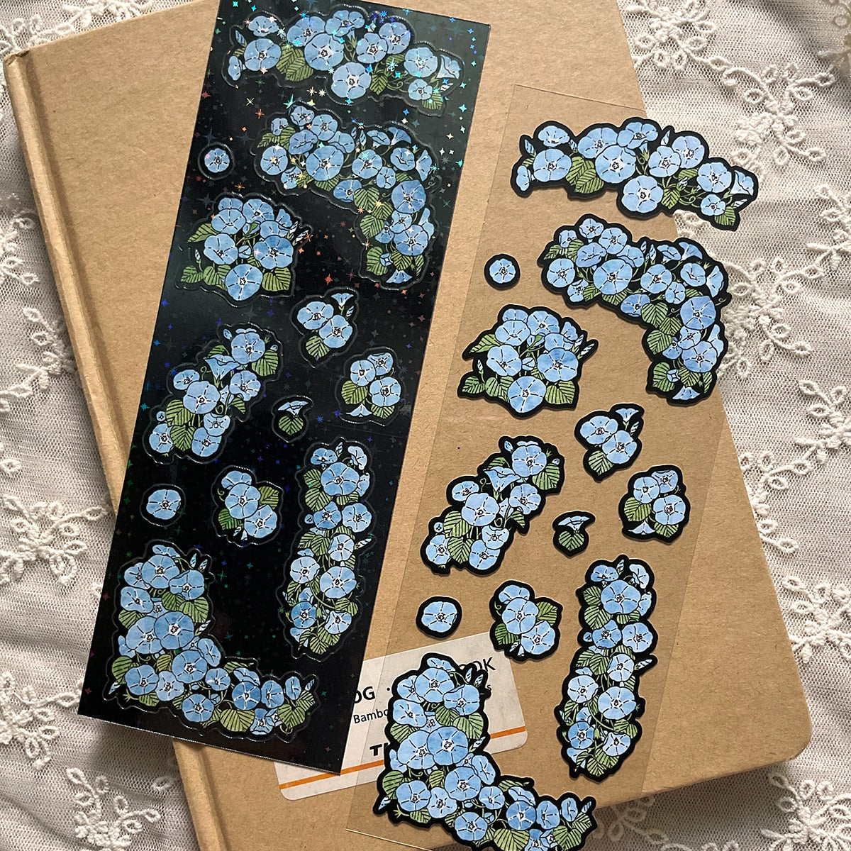 GNUNIM0 - Seal Sticker ipomée