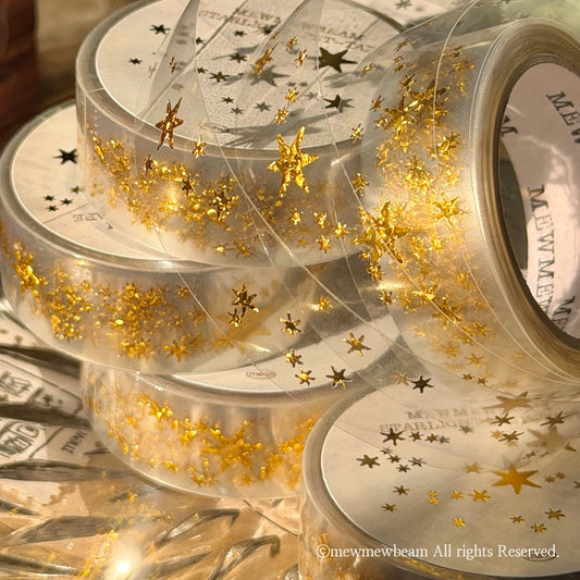 MEWMEWBEAM - Masking Tape Etoiles Etincelantes