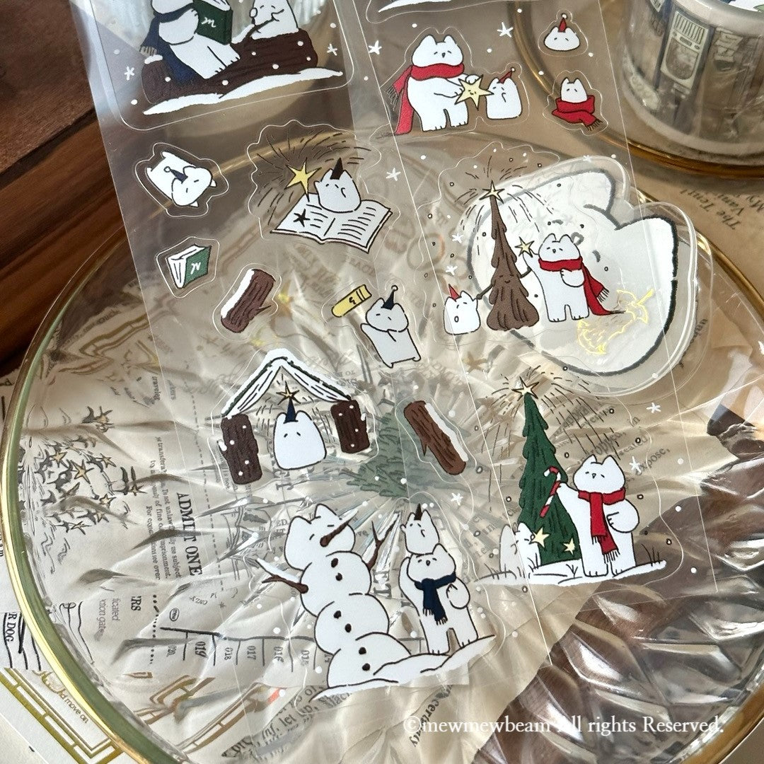 MEWMEWBEAM - Sticker Joyeux Mew Noël 🎄