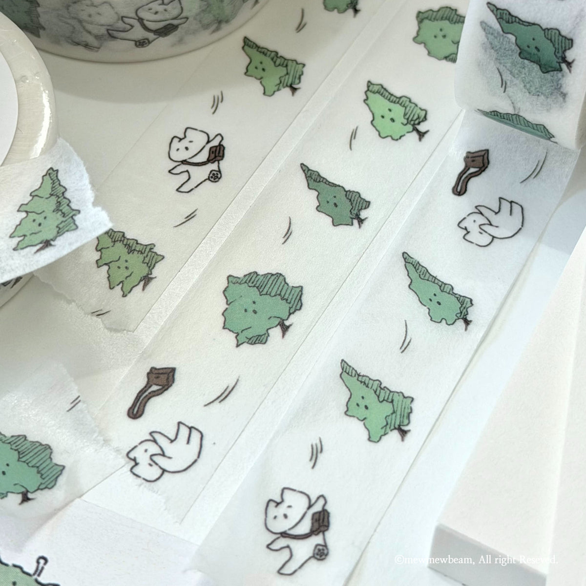 MEWMEWBEAM - Masking Tape Même Les Arbres Bougent