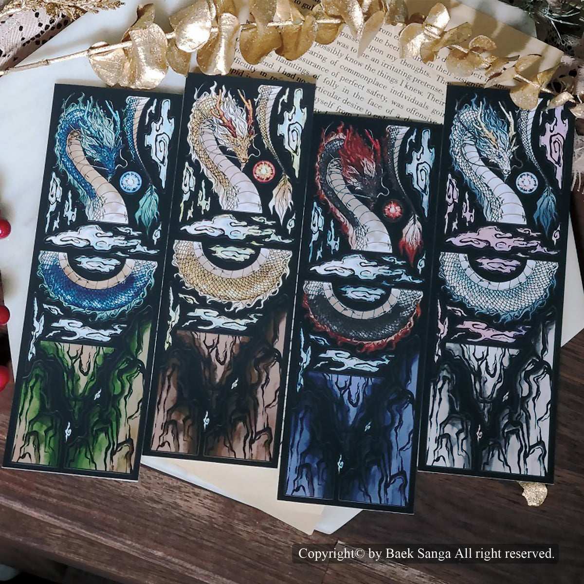 BAEK SANGA - Sticker Le Dieu Dragon De Seosan