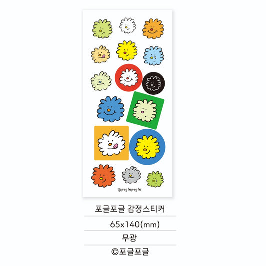 POGLE POGLE - Sticker Emotions