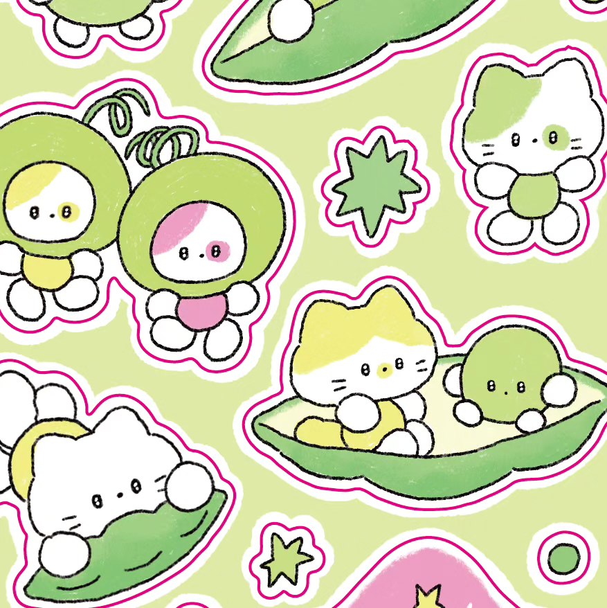 CATDABANG - Set de Stickers