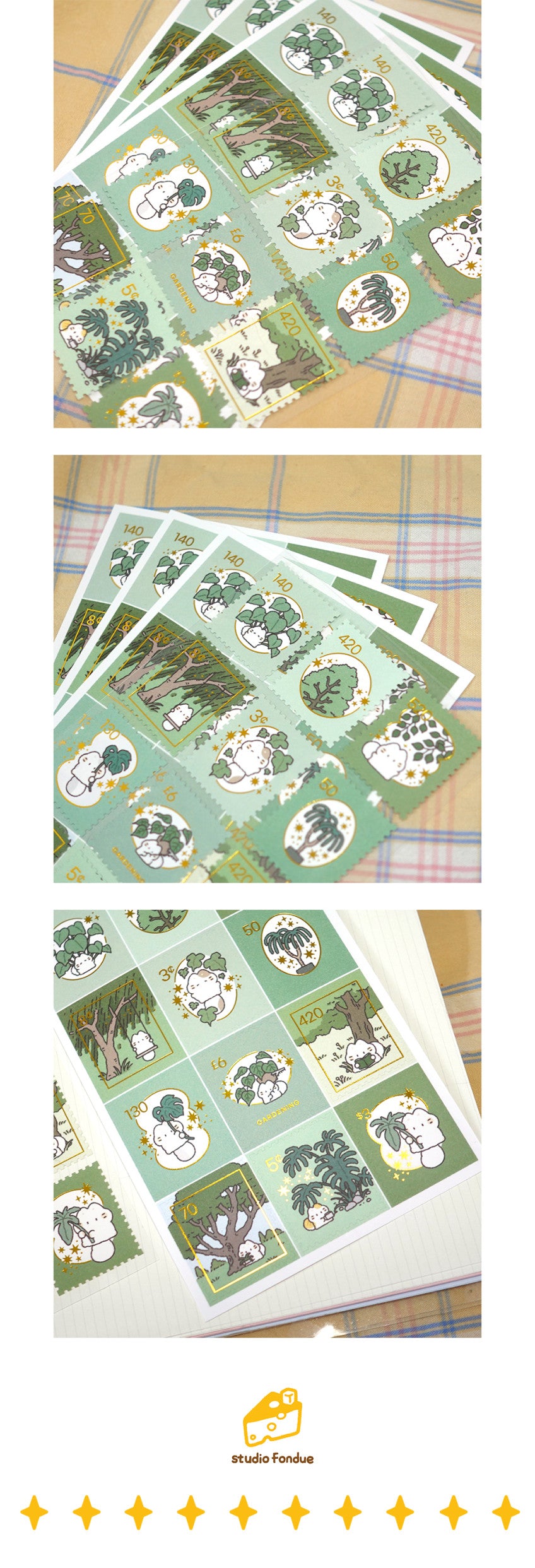 STUDIO FONDUE - Sticker La Plante de Mayo
