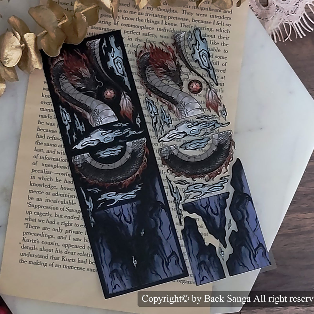 BAEK SANGA - Sticker Le Dieu Dragon De Seosan