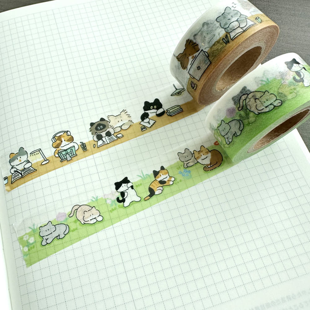 DDDINGDDONG - Masking Tape Petits Chats