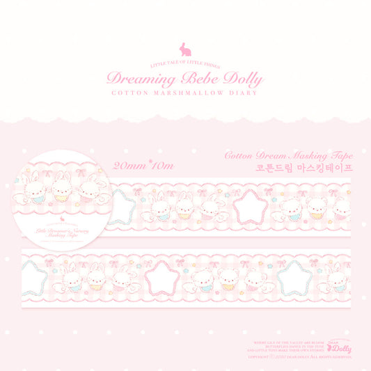 DEAR DOLLY - Masking Tape Rêves de Coton