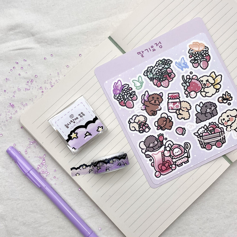 DOGTIONARY - Sticker Fées des Fraises