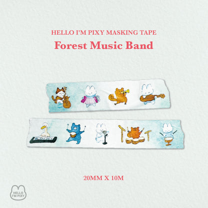 HELLO I'M PIXY - Masking Tape L'Orchestre de la Forêt