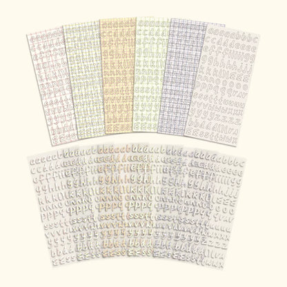 HARLOW - Sticker Check Alphabet