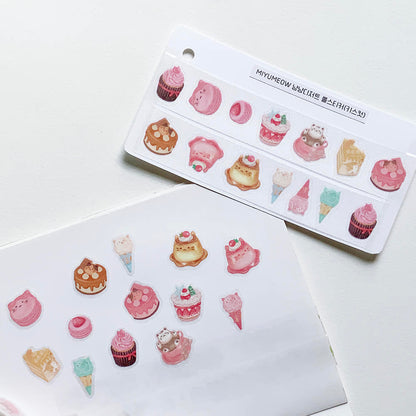 MIYUMEOW - Kiss Cut Nyang Nyang Desserts