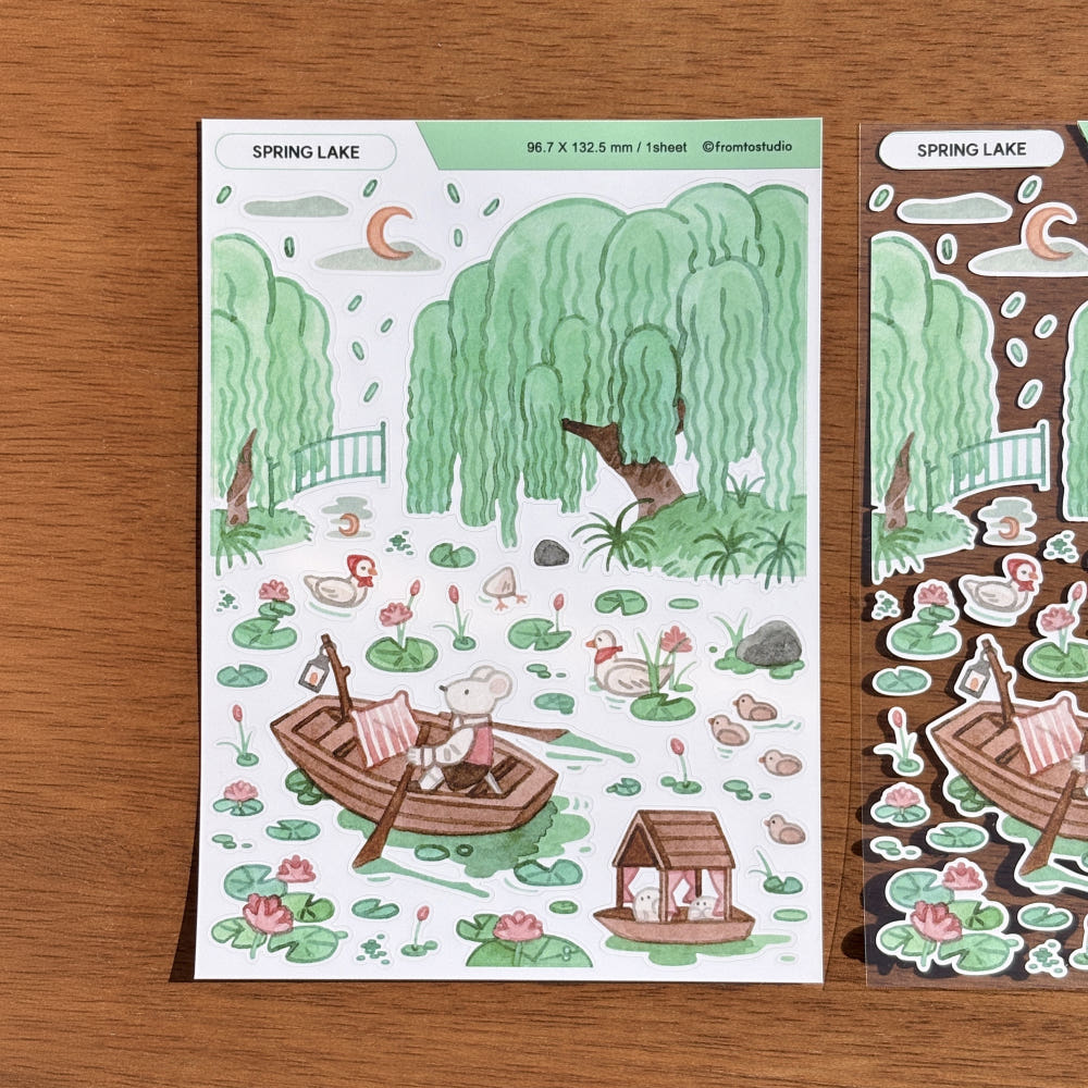 FROM TO STUDIO - Sticker The Spring Pond