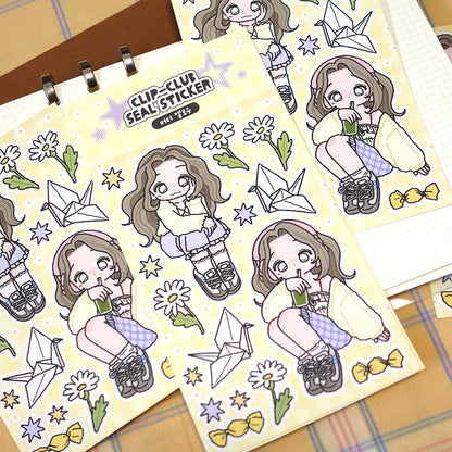 STUDIO FONDUE - Sticker Clip Club Butter Mellow