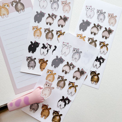 MIYUMEOW - Sticker Petits Popotins
