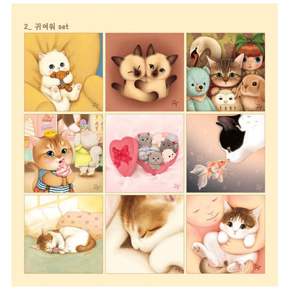 ICEHONGSI - Set de Stickers Étanches