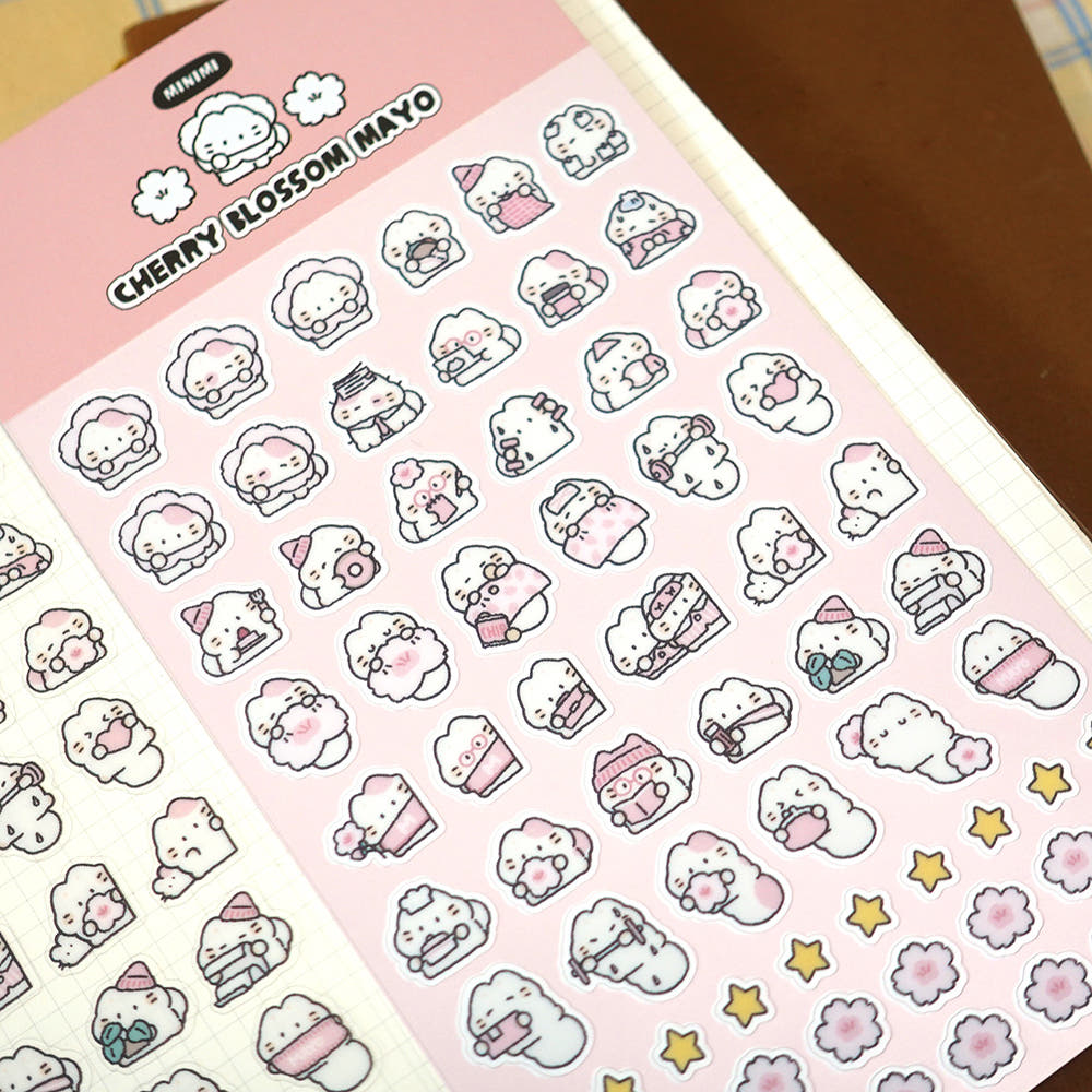 STUDIO FONDUE - Sticker Minimi Les Cerisiers de Mayo
