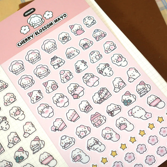 STUDIO FONDUE - Sticker Minimi Les Cerisiers de Mayo