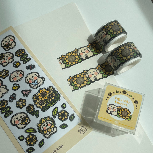 DOGTIONARY - Masking Tape Retriver & Les Tournesols