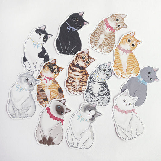 MIYUMEOW - Sticker Amovible Unique Mignon Mignon