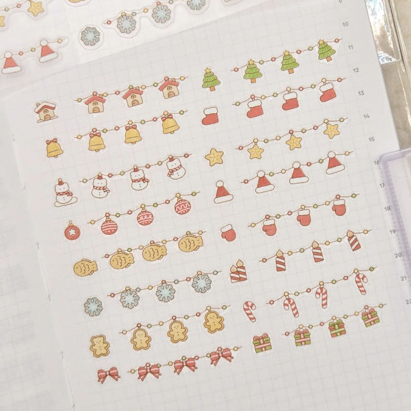 MONGJIN ART - Masking Tape Garland Miniatures