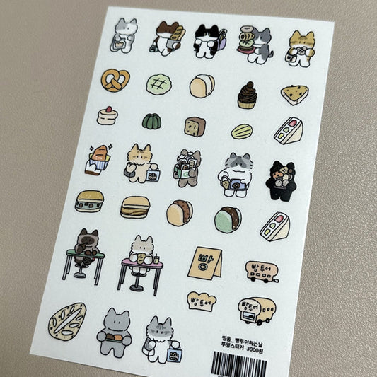 DDDINGDDONG - Sticker Le Tour des Boulangeries