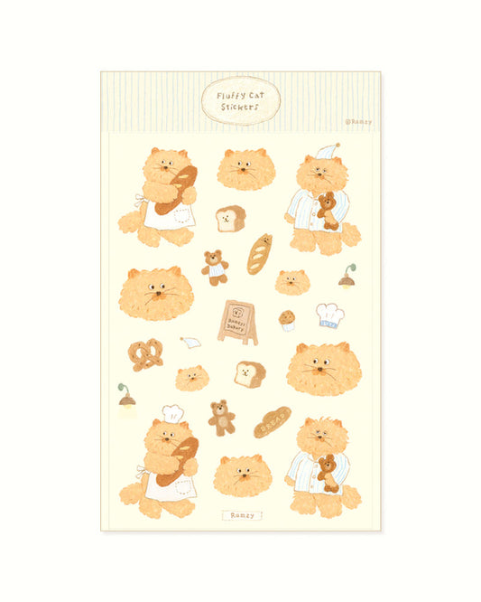 RAMZY - Sticker Fluffy Cat