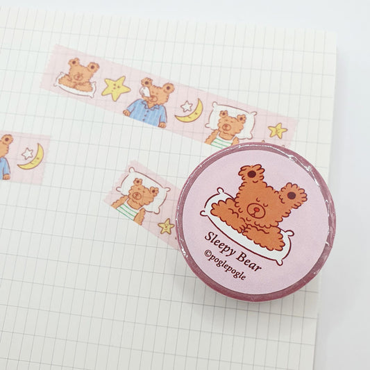 POGLE POGLE - Masking tape L'ours Endormi
